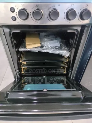 Hisense 50x50cm 4 Gas Free Stand Cooker HFG50111X