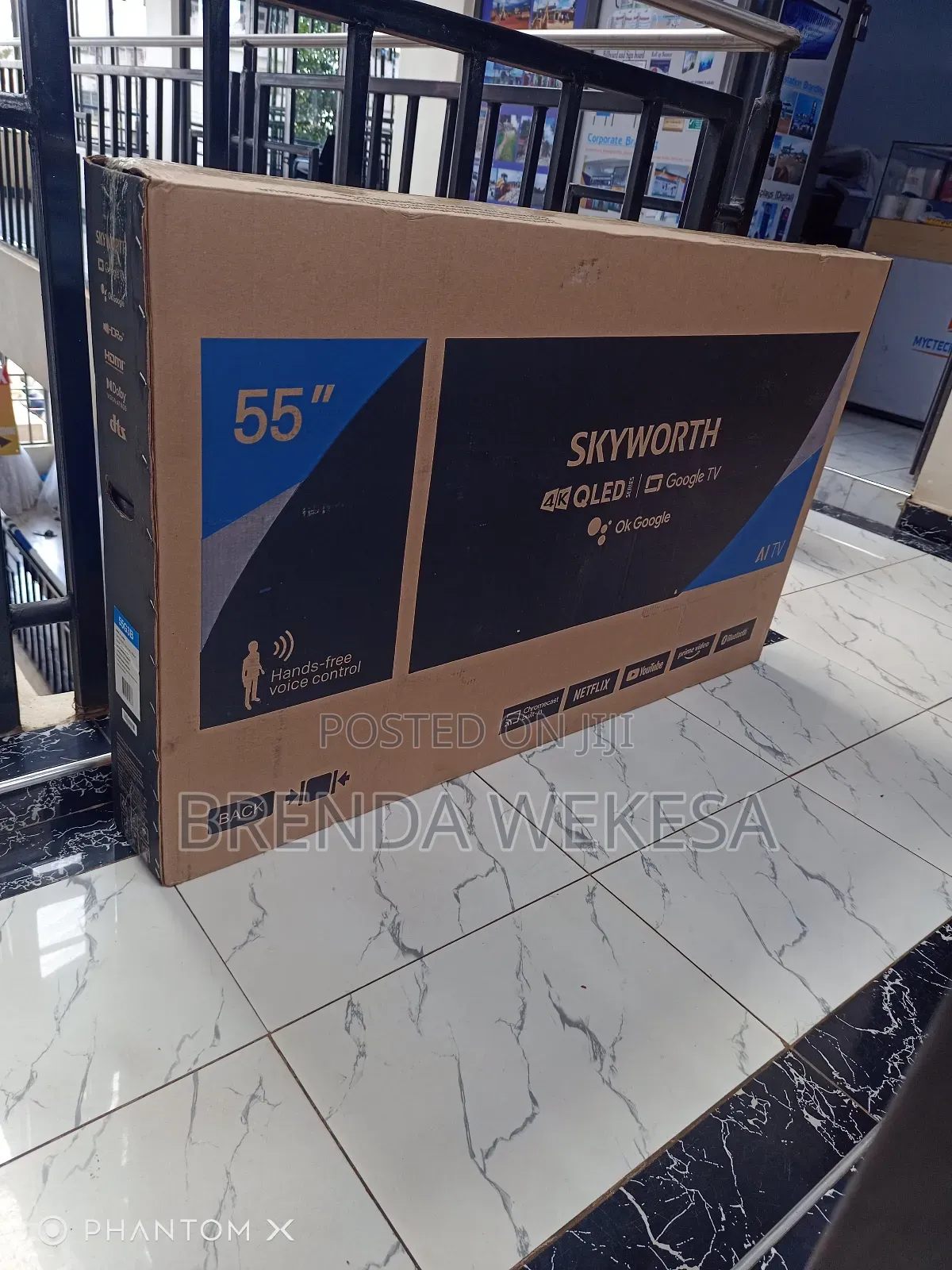 Skyworth /55g3b 55 Inch Qled Smart Google TV -