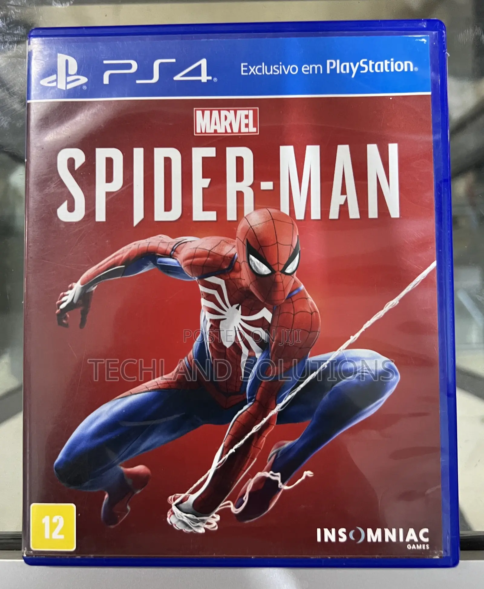 Used Marvel Spiderman Ps4 Game