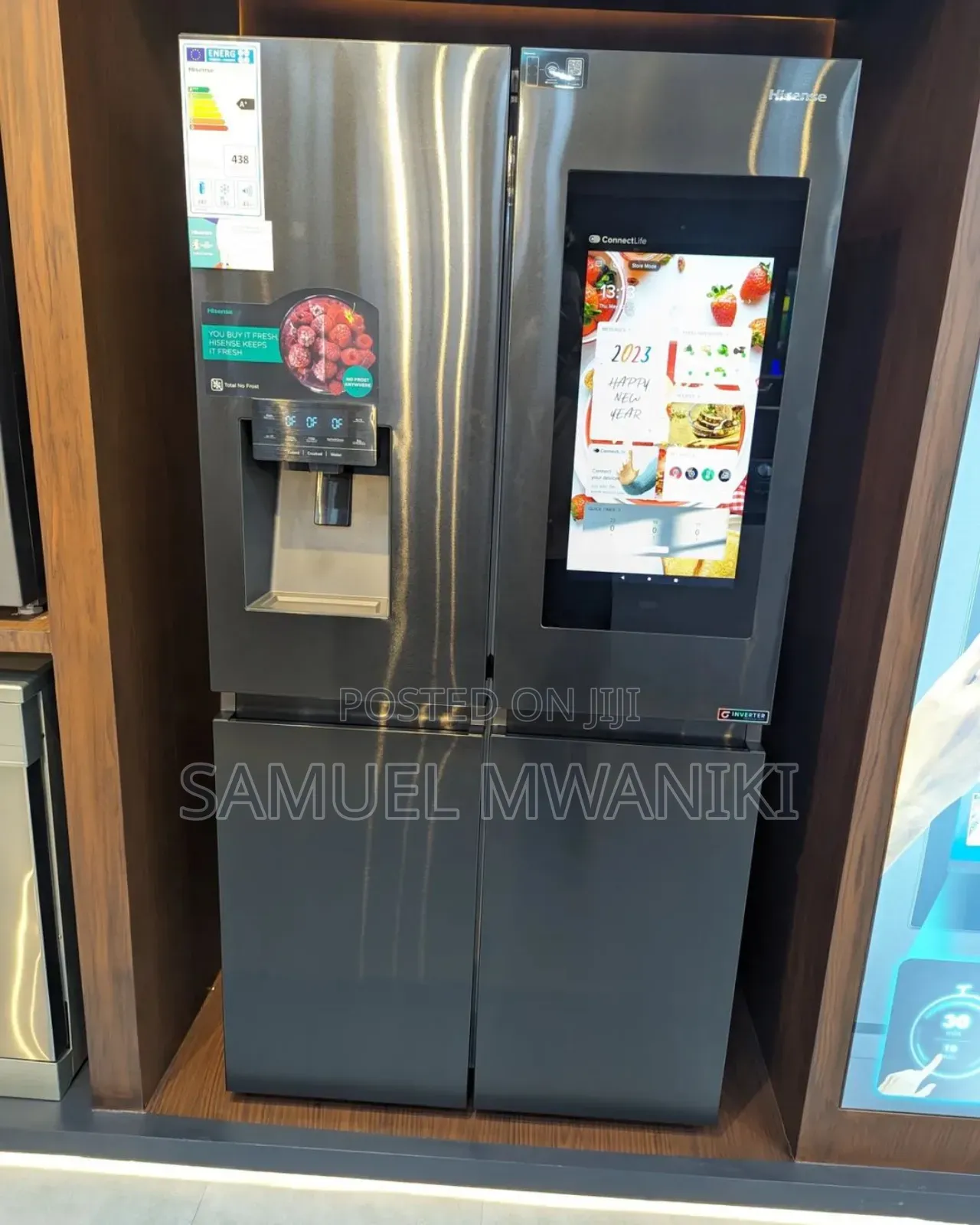 Hisense Multi Door 522 Liters Fridge Ice Water Dispenser