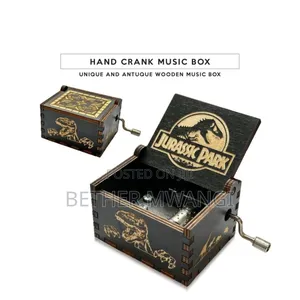 Hand Crank Music Box in Kenya