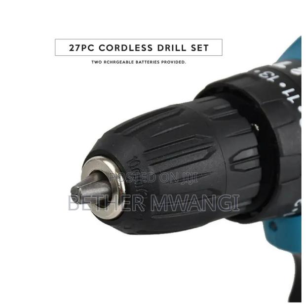 27 PC- Cordless Drill Set in Kenya - thumbnail 4