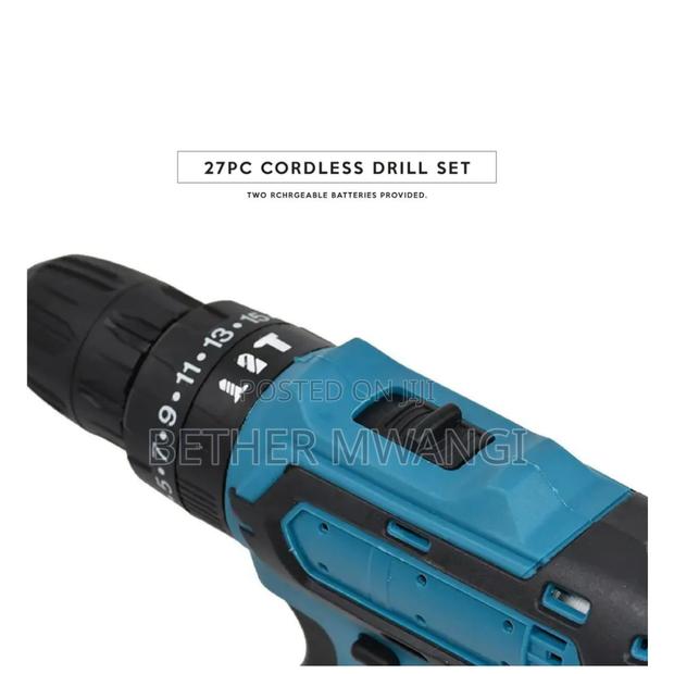 27 PC- Cordless Drill Set in Kenya - thumbnail 5