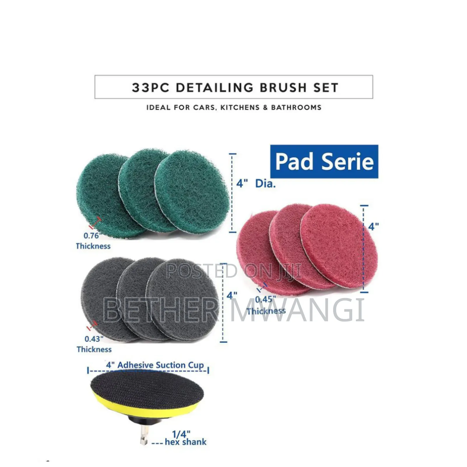 33 PC- Detailing Brush Set in Kenya