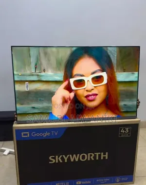 Skyworth 43" FHD Display Smart Google Tv - Voice Command