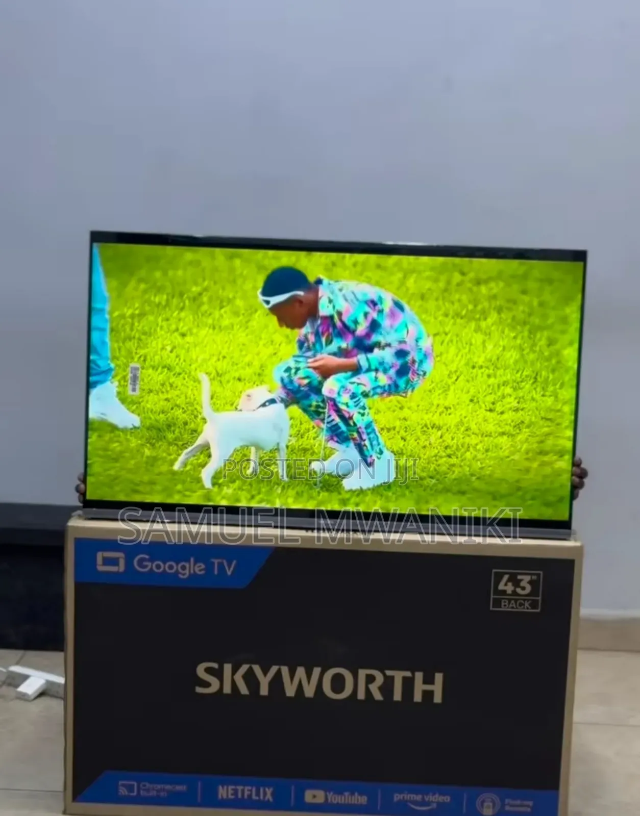 Skyworth 43" FHD Display Smart Google Tv - Voice Command