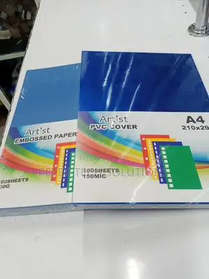 Artist Emborsed and PVC Paper