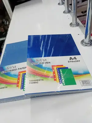 Binding Cover and Emborsed Paper Any Color Available