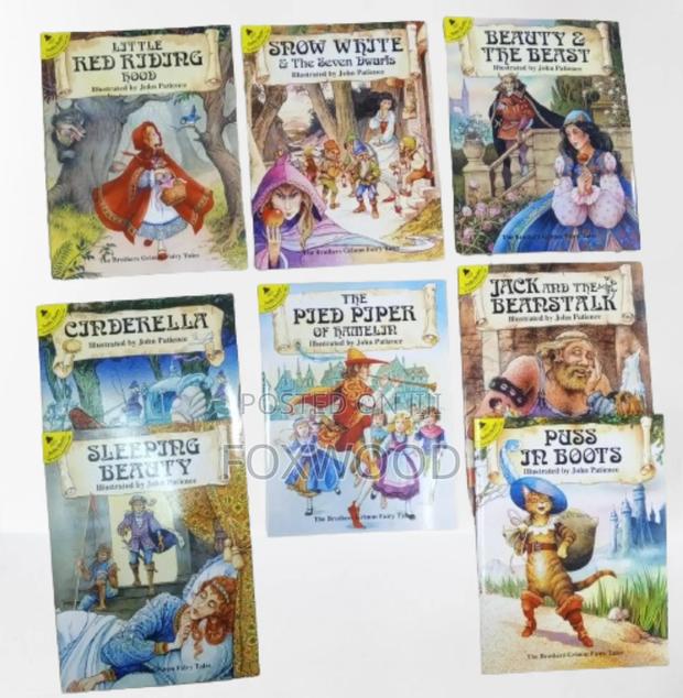 Children’S Fairy Tale Story Books Set (8pcs)