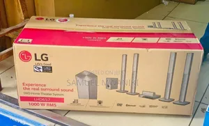Lg Lhd657 5.1ch 1000 Watts Home Theatre 4 Tall Boys