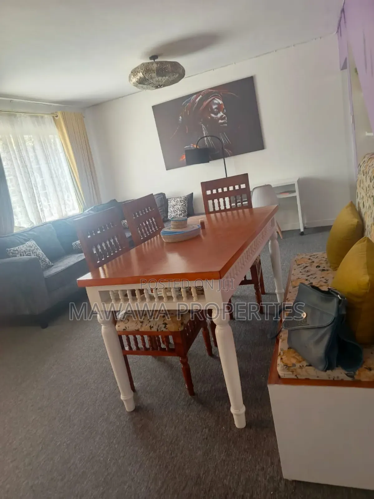 Furnished 3bdrm Mansion in South B for rent