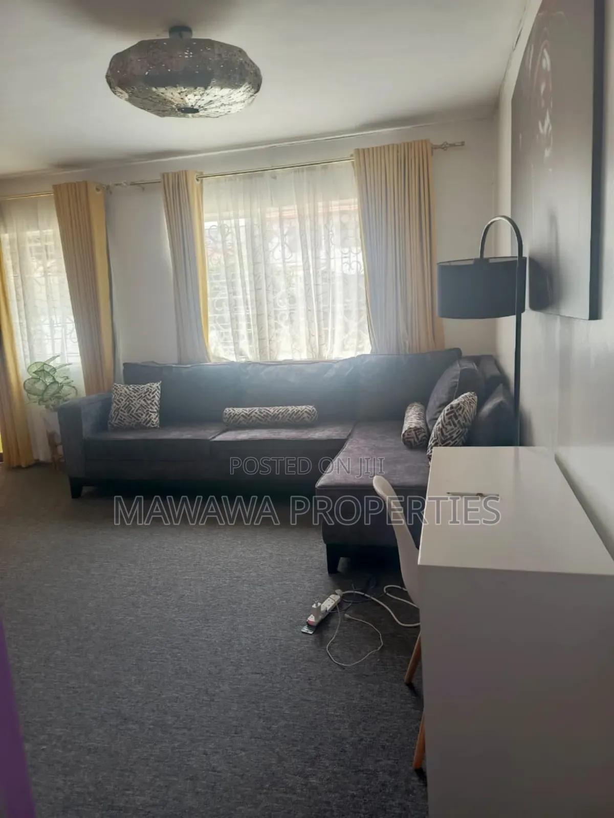 Furnished 3bdrm Mansion in South B for rent