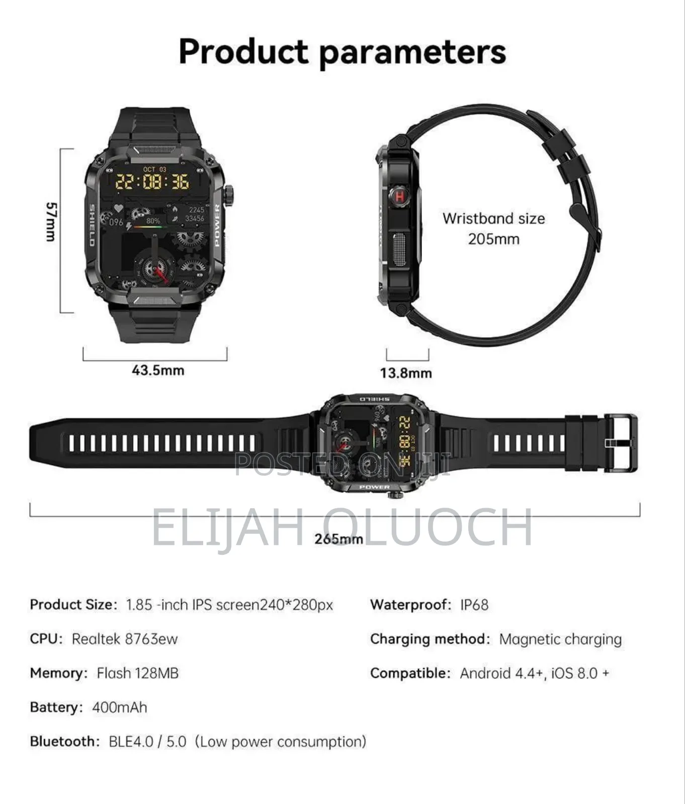 Mk66 Power Smartwatch