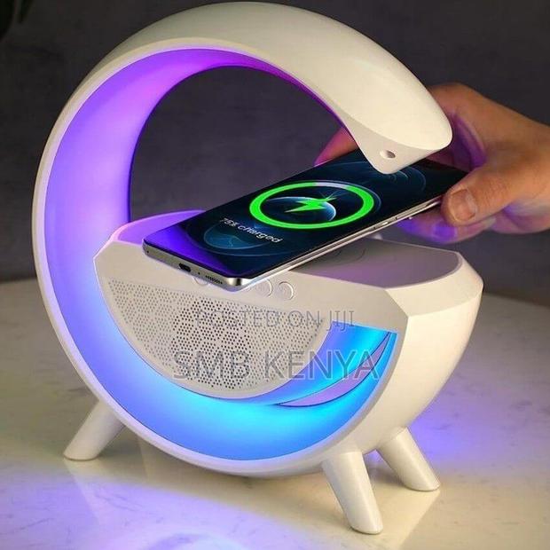 Big G LED Lamp Wireless Charger With Bluetooth Speaker - main view