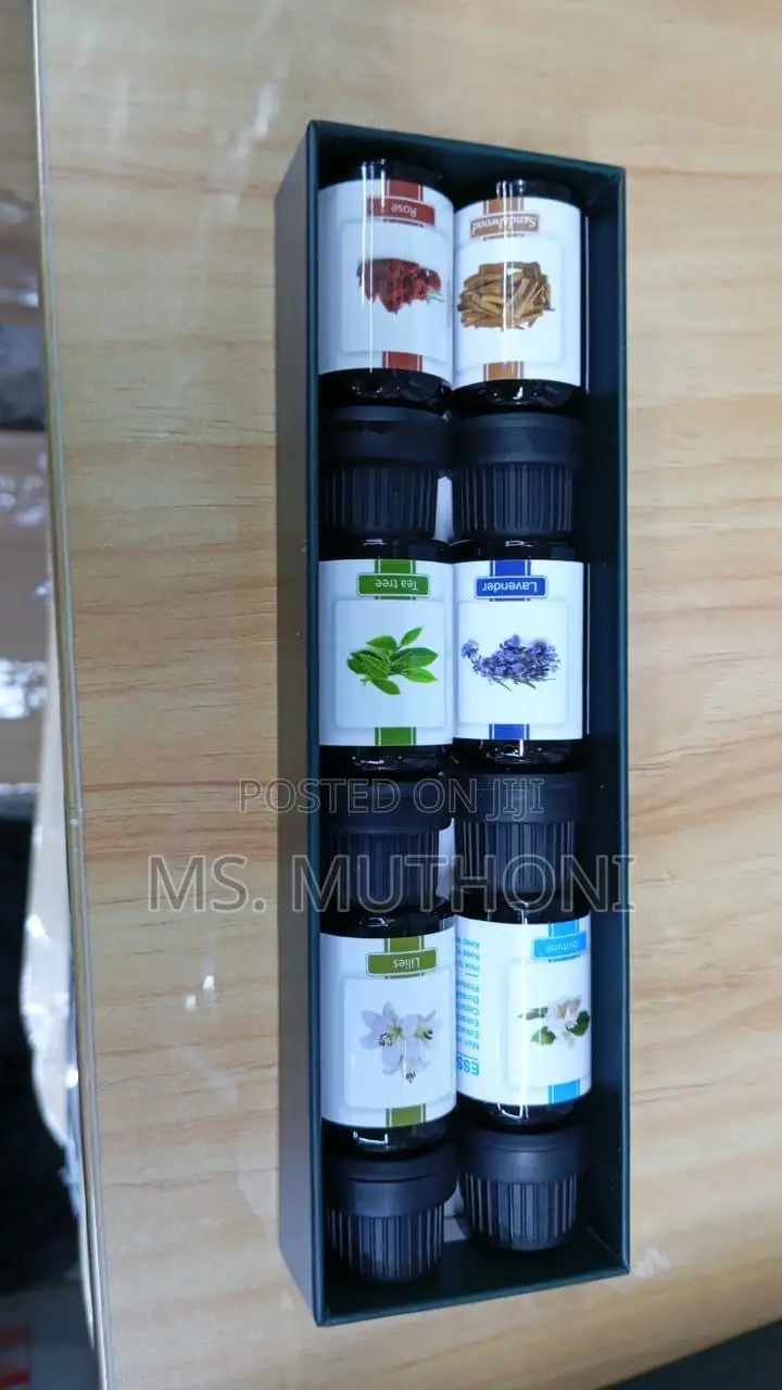6 Essential 100% Pure Natural Aromatherapy Essential Oil