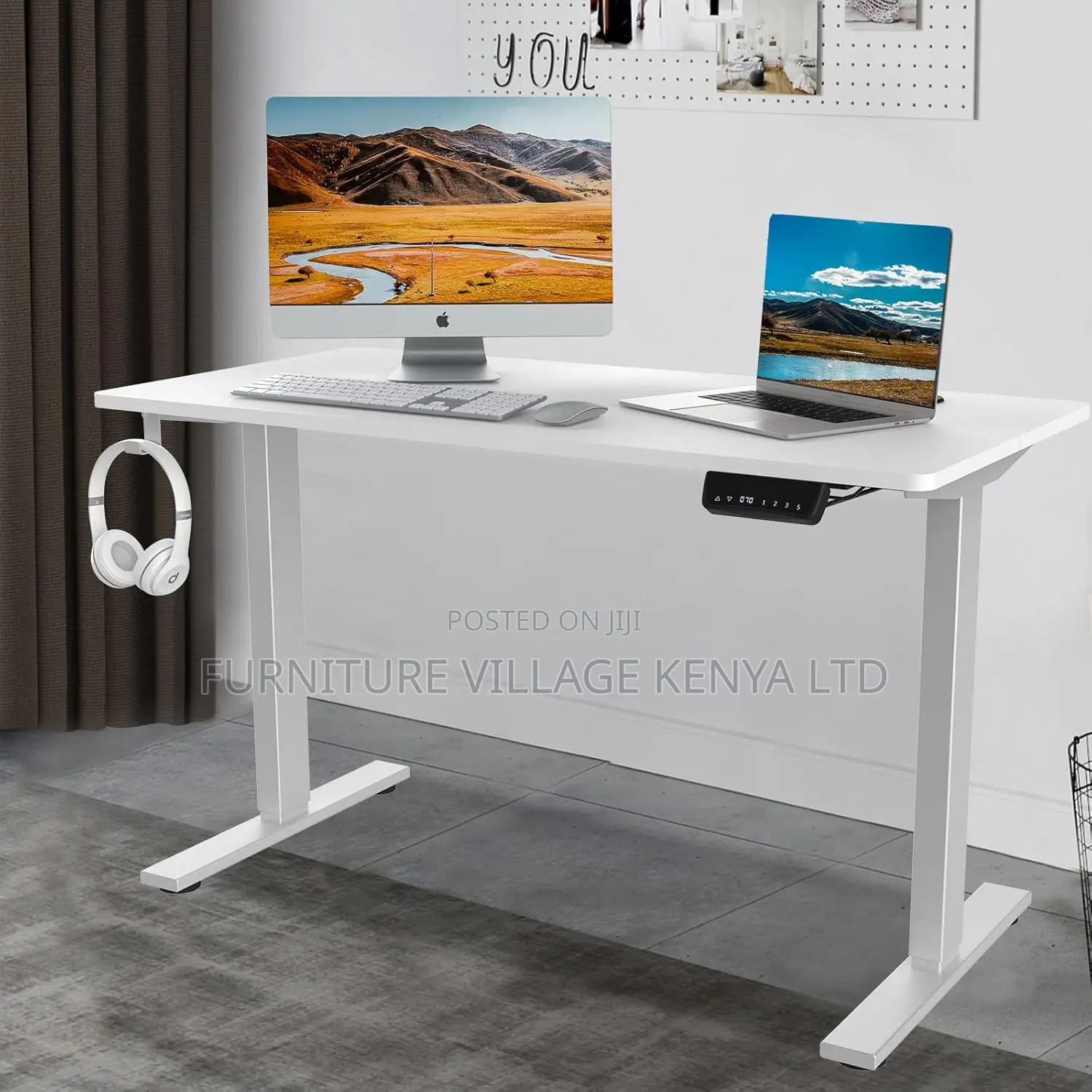 Height Adjustable Electric Sit Stand Desks With Smart Memory