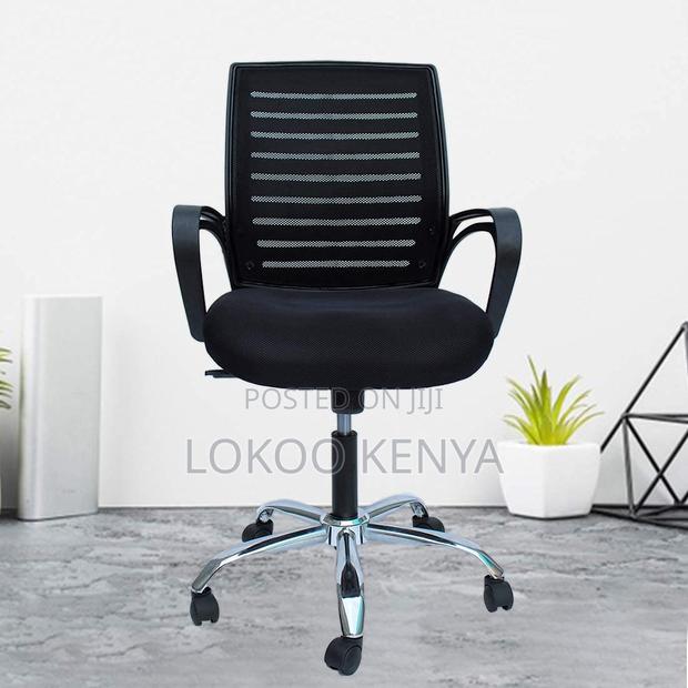 Office Chair; Modern Mid Back Office Chair - thumbnail 4