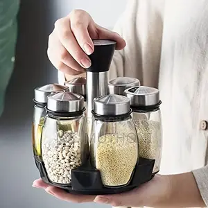 7pc Rotating Spice Rack Set OT-020