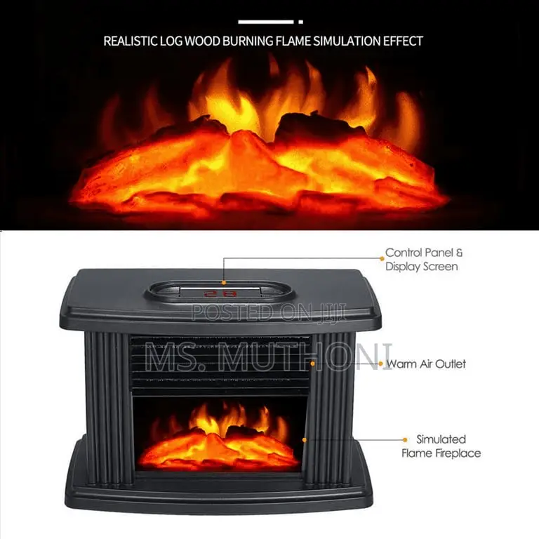 1000W Flame Heater / Fireplace