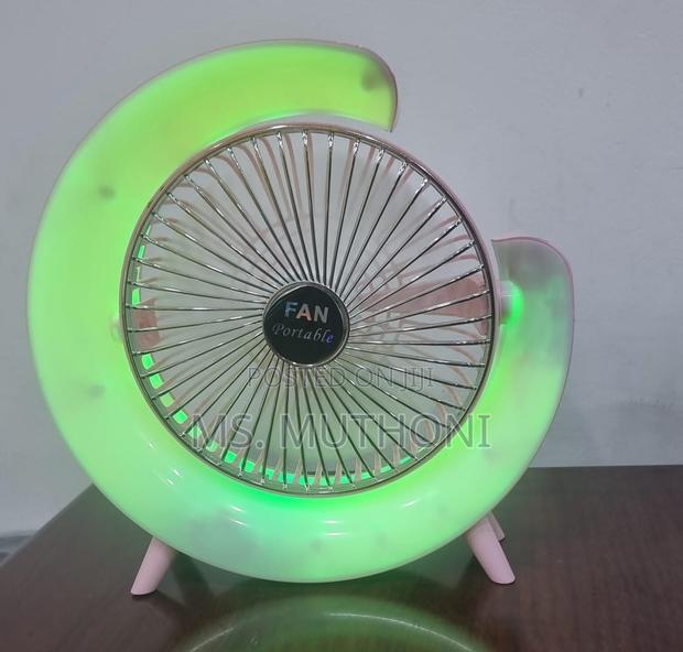 Colourful Desktop Fan Light (5 Colour Modes) - thumbnail 5