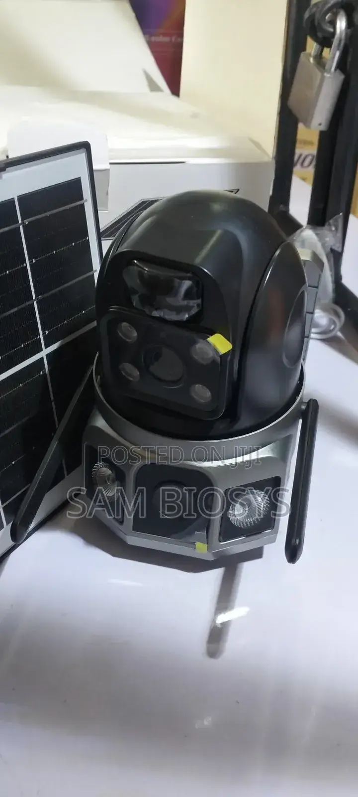 Dual Len's Solar Powered Camera