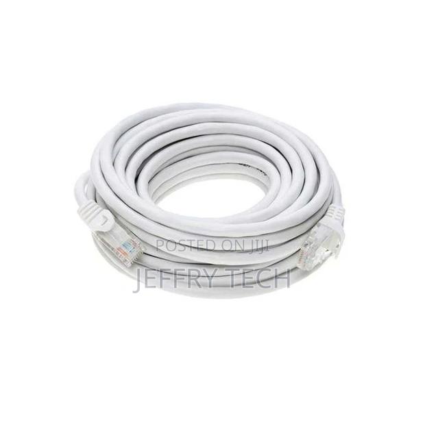 Ethernet Internet LAN Cable With RJ45 Male Connector,20 MTR