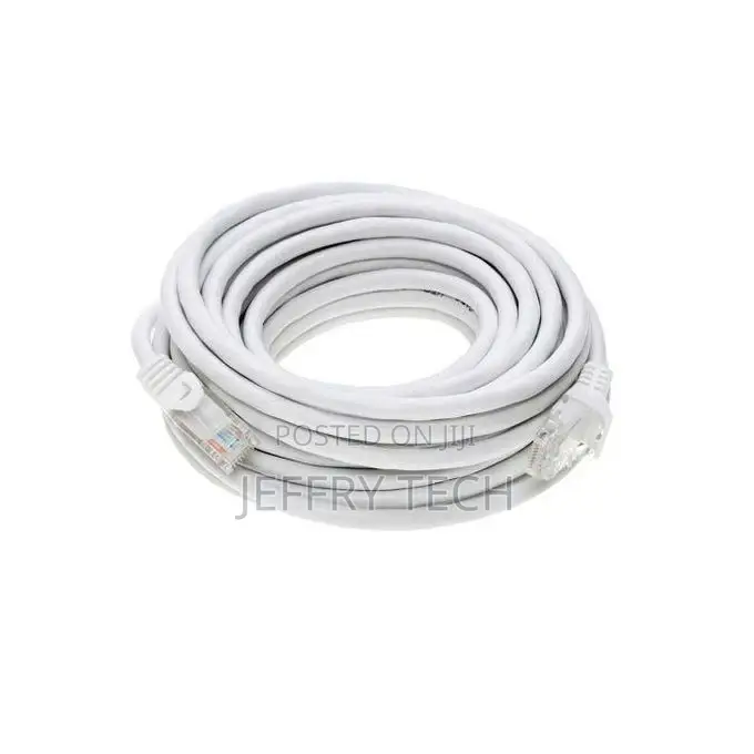 Ethernet Internet LAN Cable With RJ45 Male Connector,20 MTR