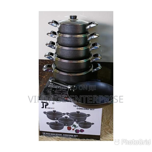10pcs Jp Non- Stick Cookware Set