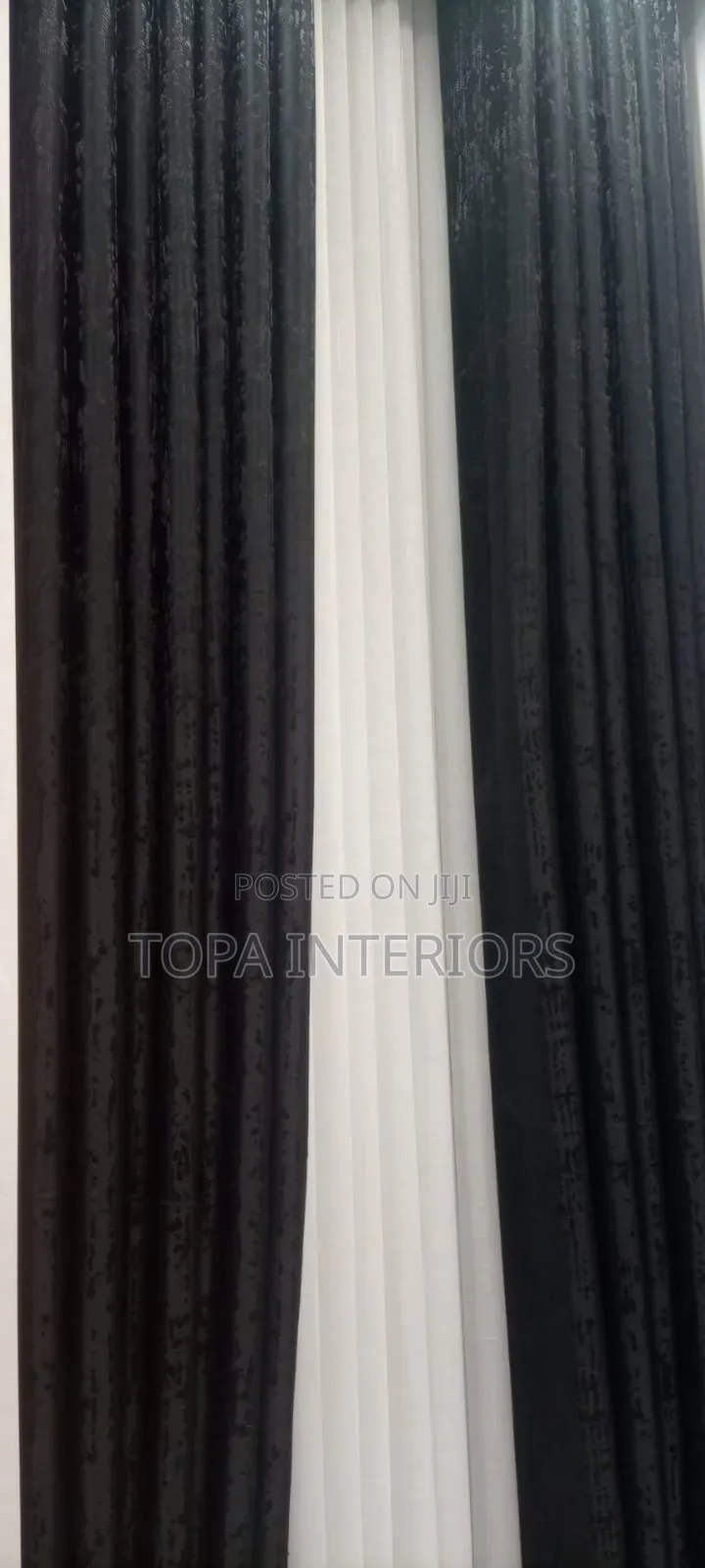 Heavy Black Curtains for Living Room Window Insulation