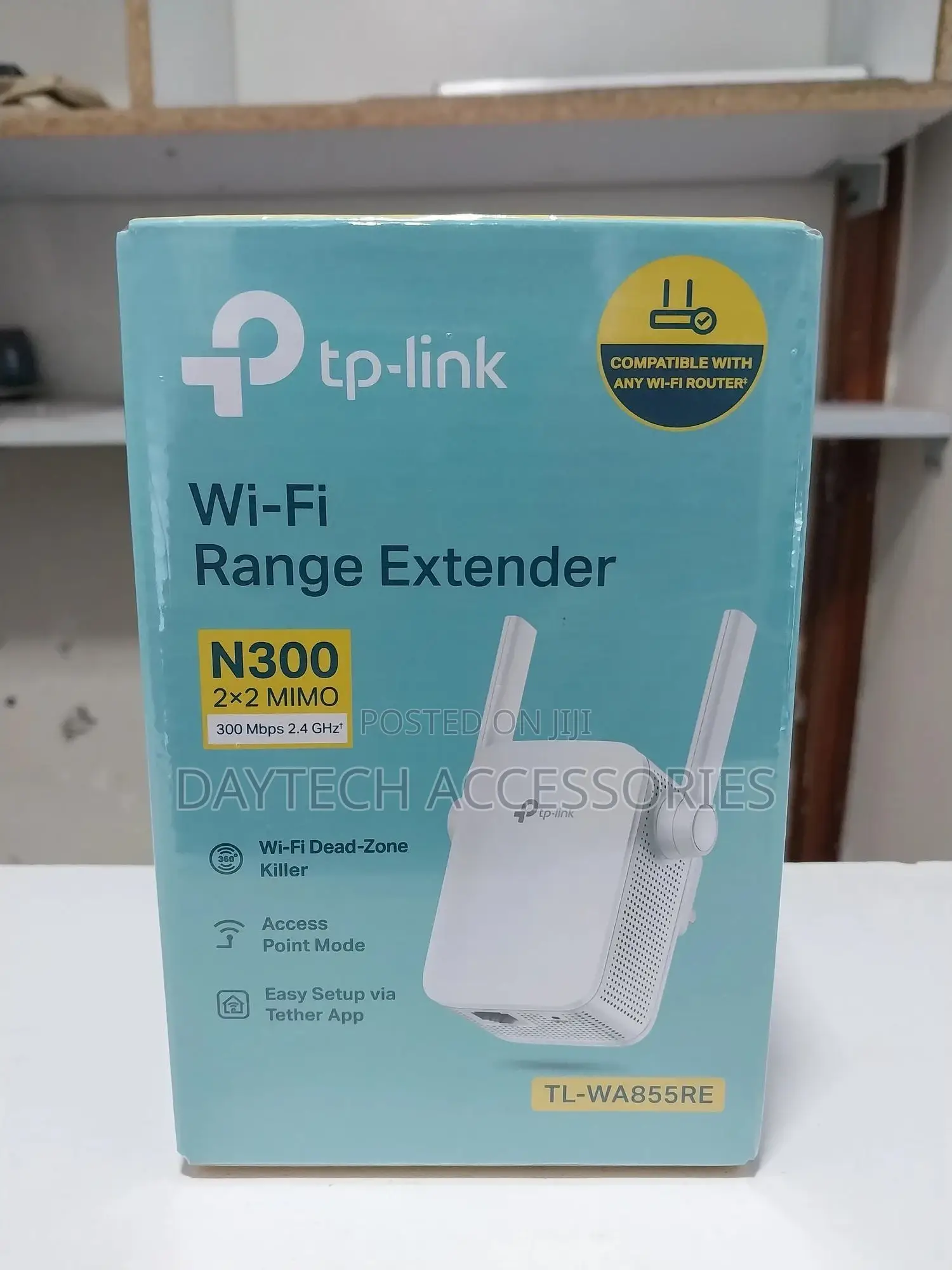 Tp-Link N300 Wifi Extender(Tl-Wa855re)-Wifi Range Extender,