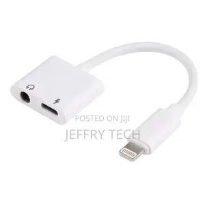 GL011 2 in 1 8 Pin Female + 3.5mm Female to 8 Pin Male Audio