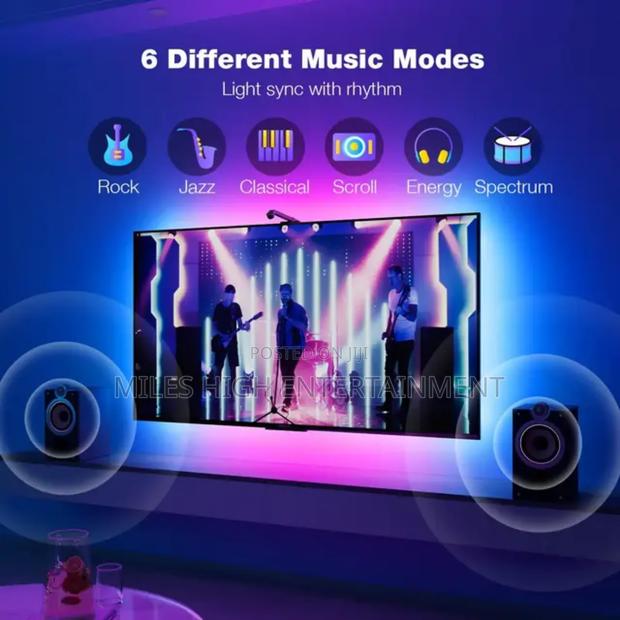 Color Changing LED Lights for 55-65 Inch Tv - thumbnail 2