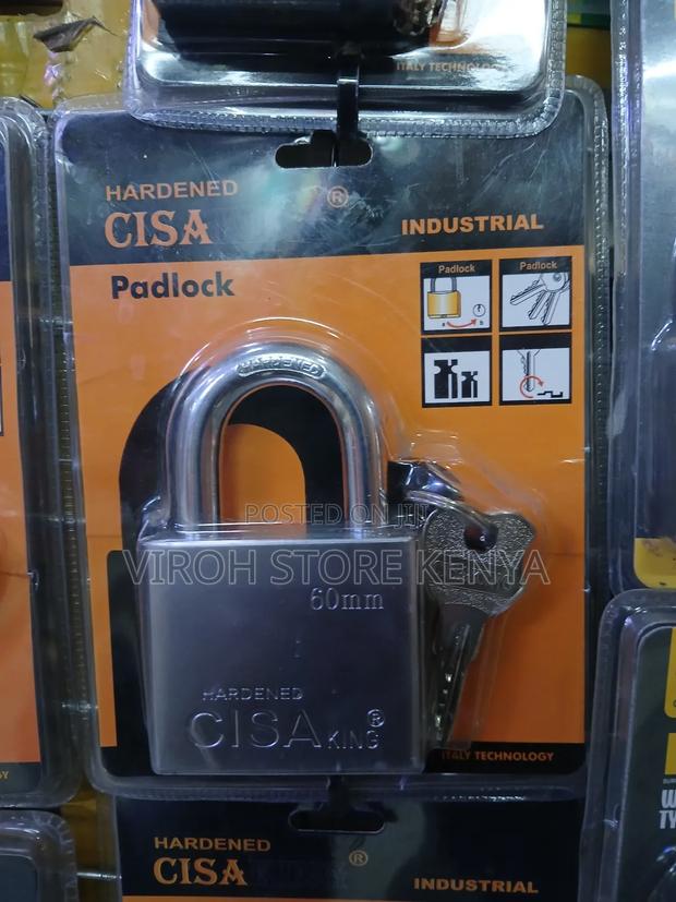 Hardened Cisa King Padlock 60mm Industrial Padlock