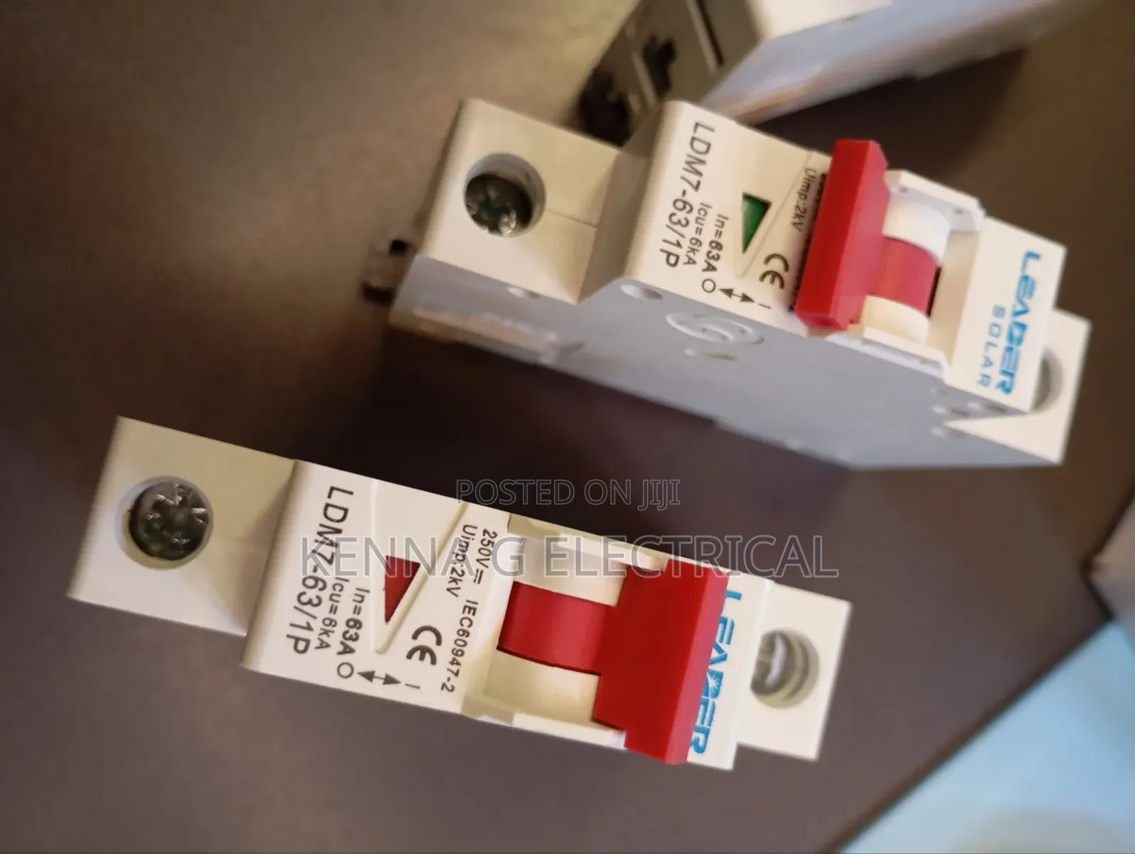 1 Pole MCB 6ka 63A Dc