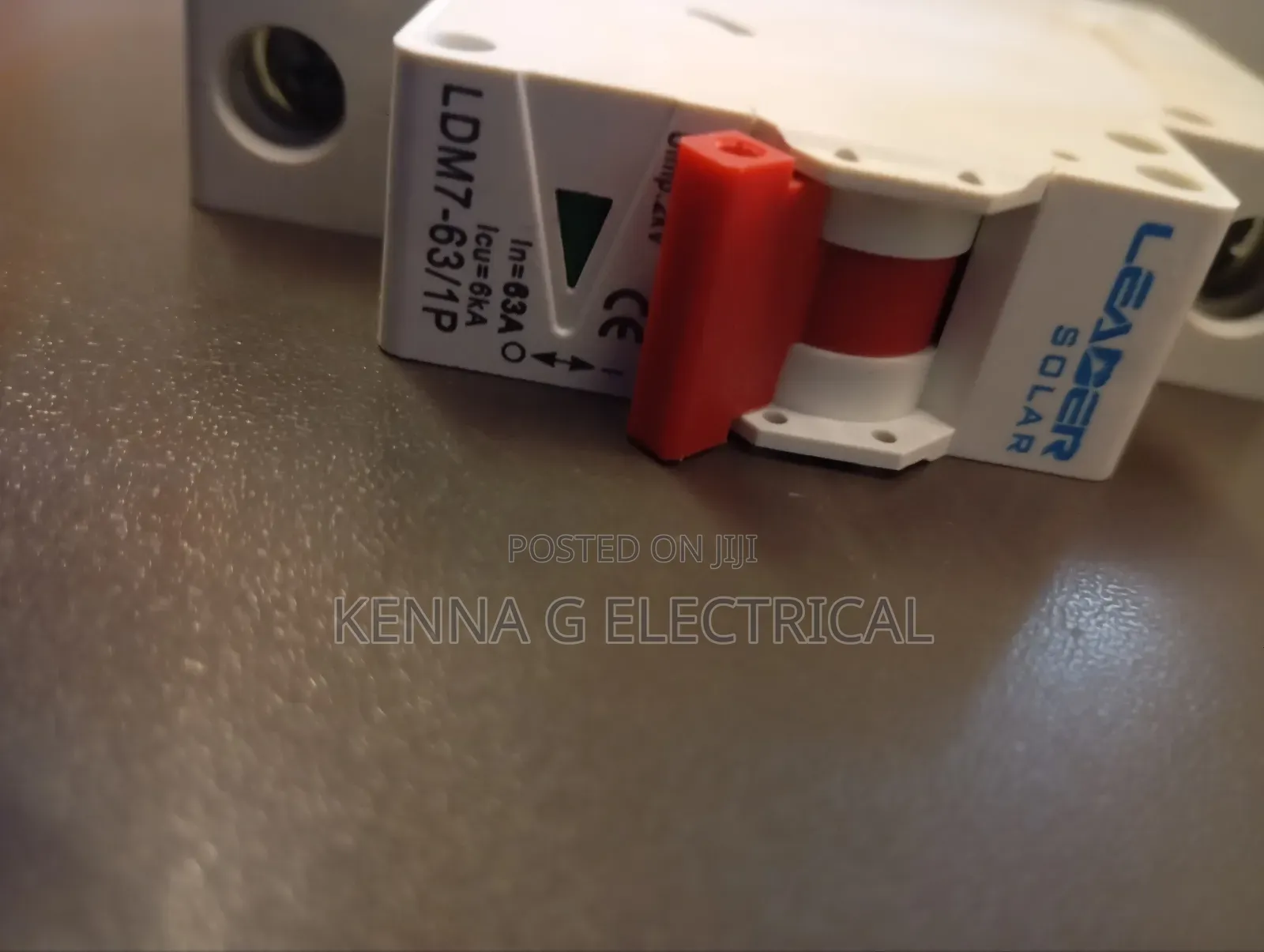 DIN Rail Mount DC Circuit Breaker 63A DC