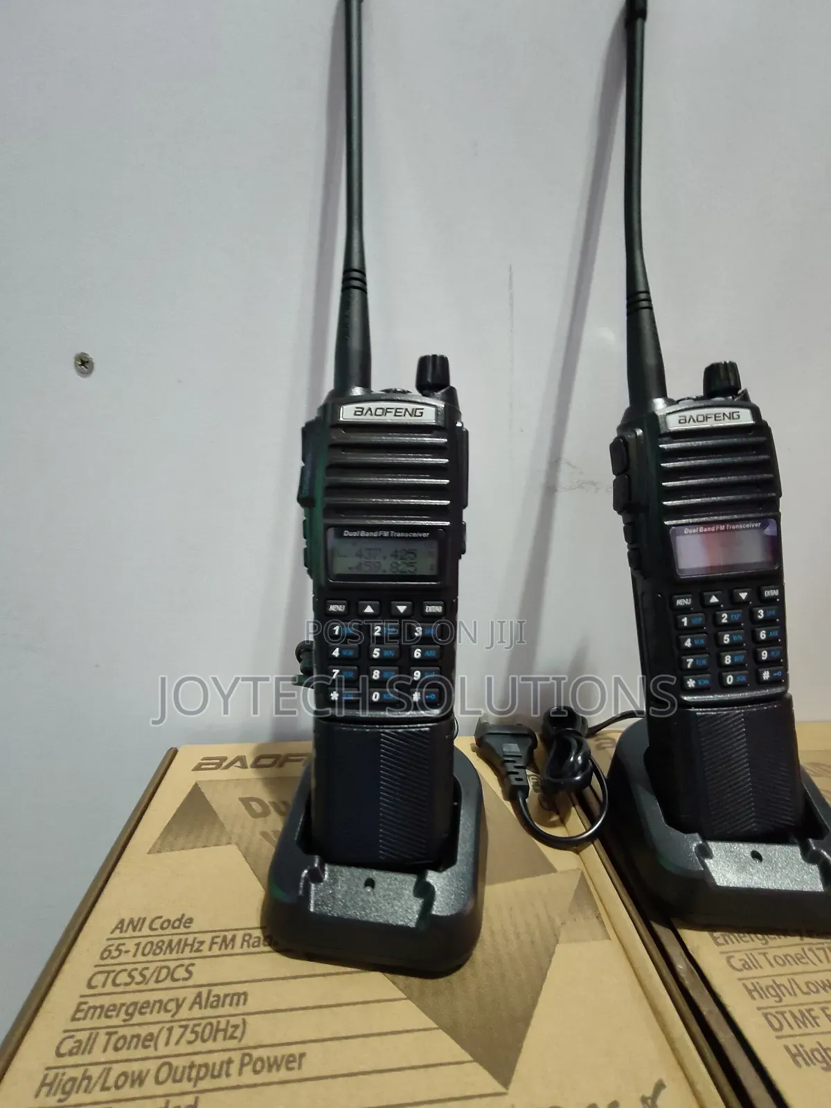 Improved 8 Watts Uv 82 Radio Call ( Pair )