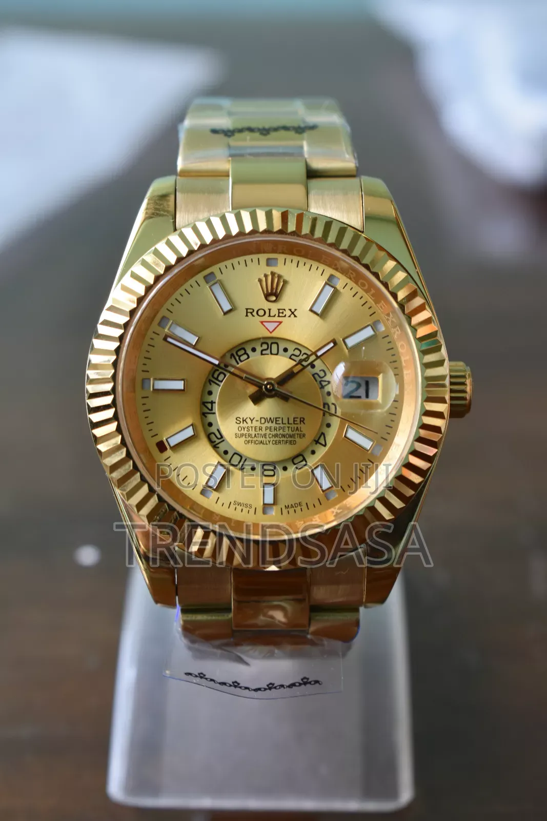 Rolex Skydweller Full Yellow Gold Oyster Bracelet