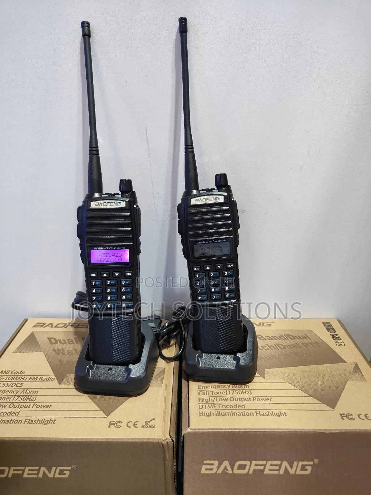 Integrated Uv 82 Plus Dual Walkie Talkie . 10 Km Radius