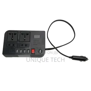 300W Car Power Inverter | 4 USB Chargers + AC Output