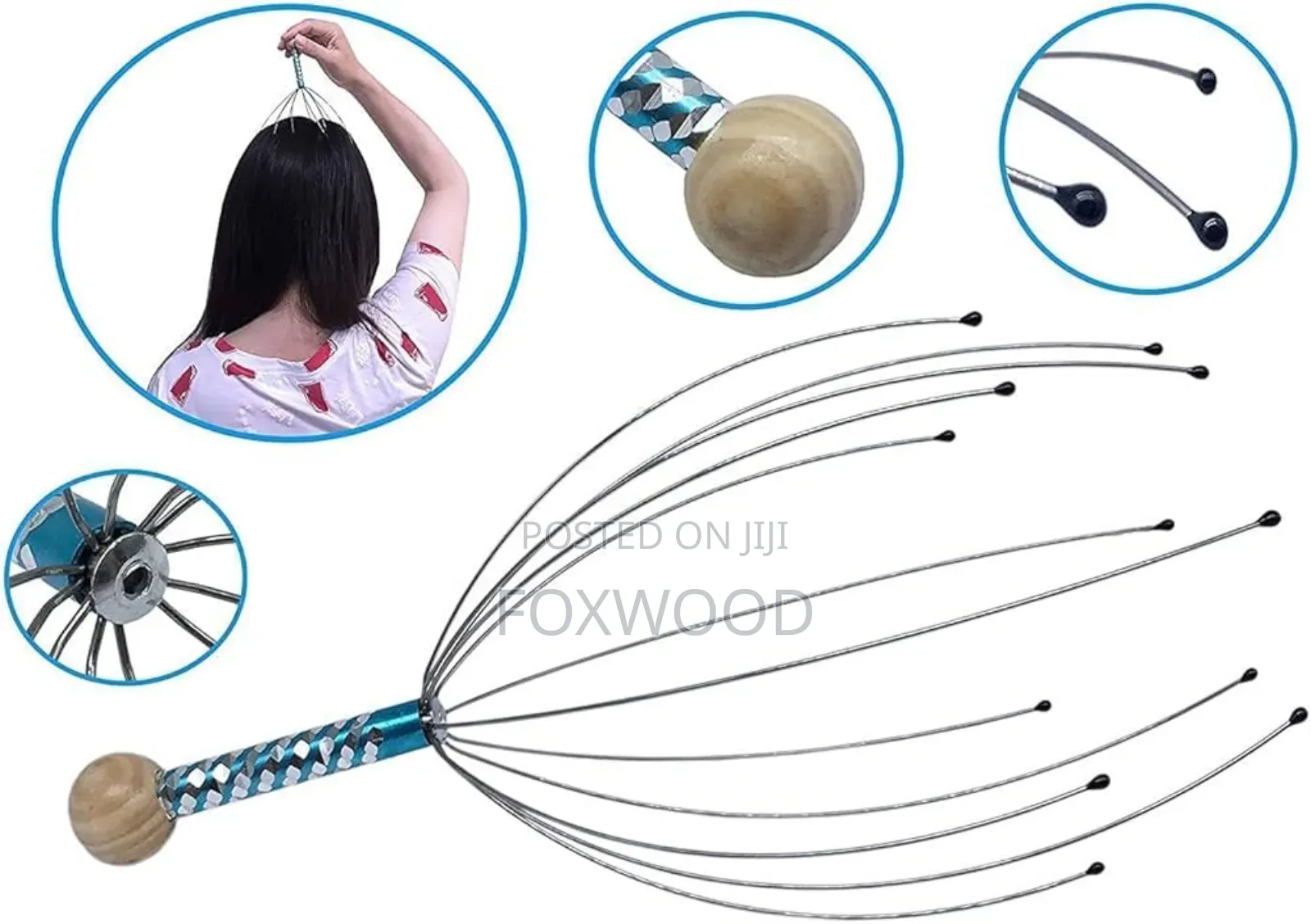 Octopus Head Massager
