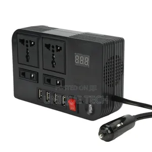 Universal 300W Car Power Inverter | 4 USB 220V AC