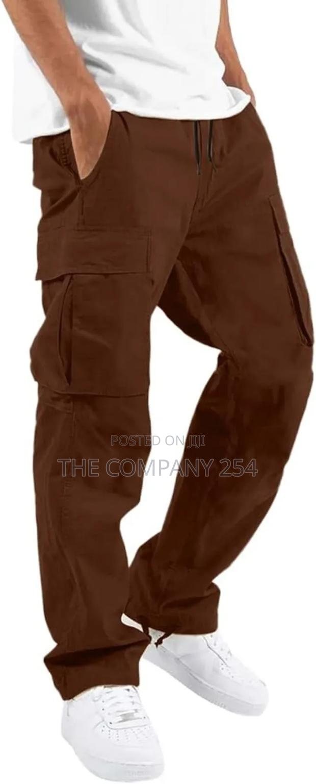 Open Bottom and Closed Bottom Slim Cargo Pants - thumbnail 5