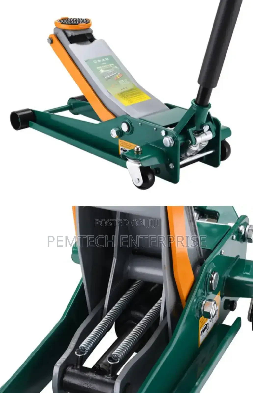 Double Piston 4TONNE Trolley Jack