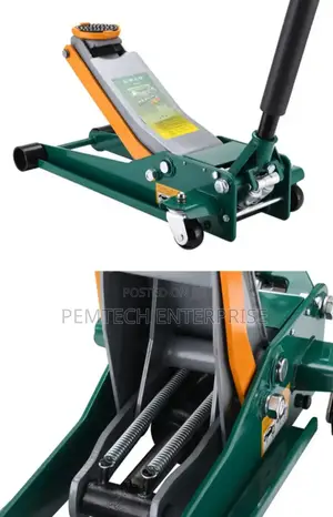 Double Piston 4TONNE Trolley Jack
