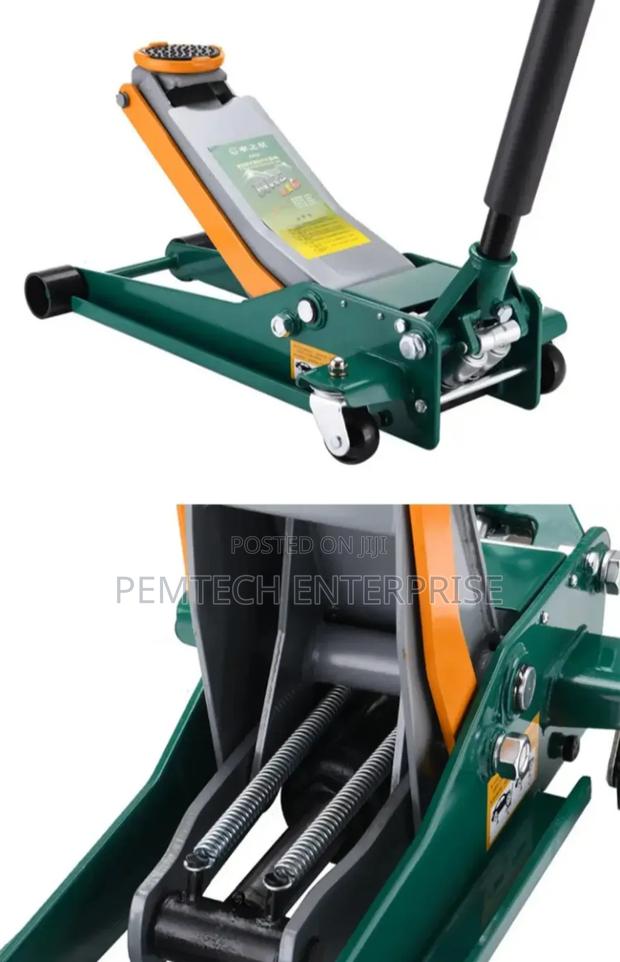 Double Piston 4TONNE Trolley Jack - main view
