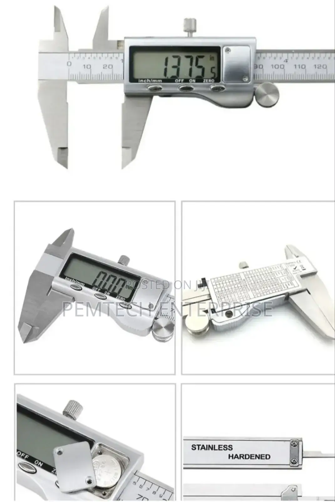 150mm Stainless Steel Digital Vernier Calliper