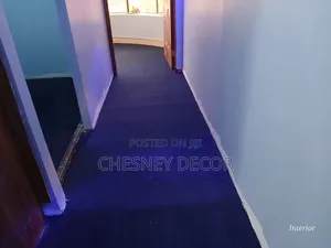 Delta Blue Wall to Wall Carpet for Home and Commercial Space