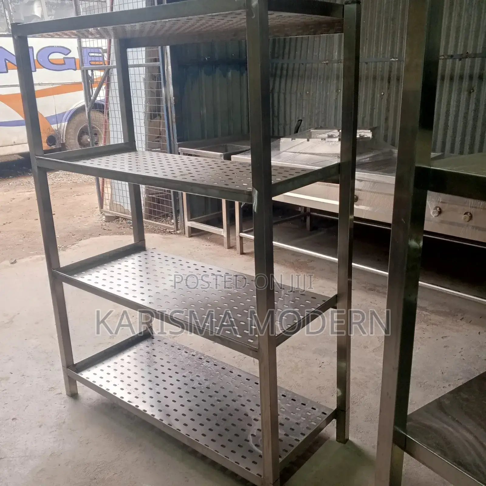 Most Accessible Stainless Steel Perforated Kitchen Rack