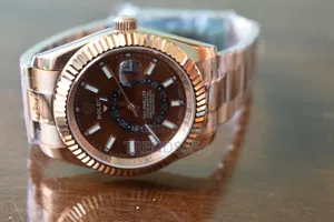 Rolex Skydweller Rose Gold Chocolate Dial