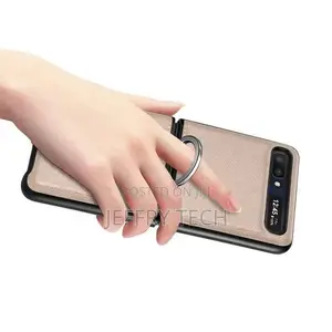 Shock Proof Finger Ring Case for Samsung Galaxy Z Fl 5G Fl3